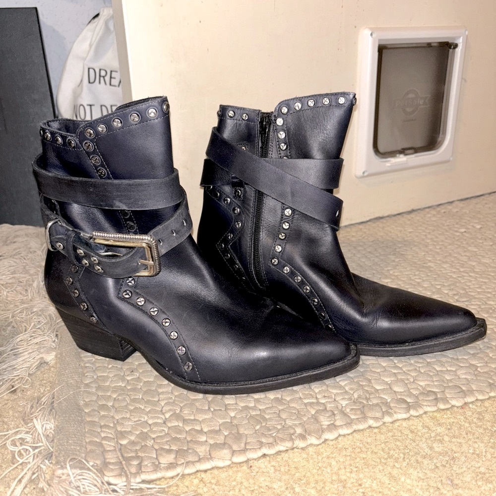 Free People Billy Western Pointed Toe Boot
